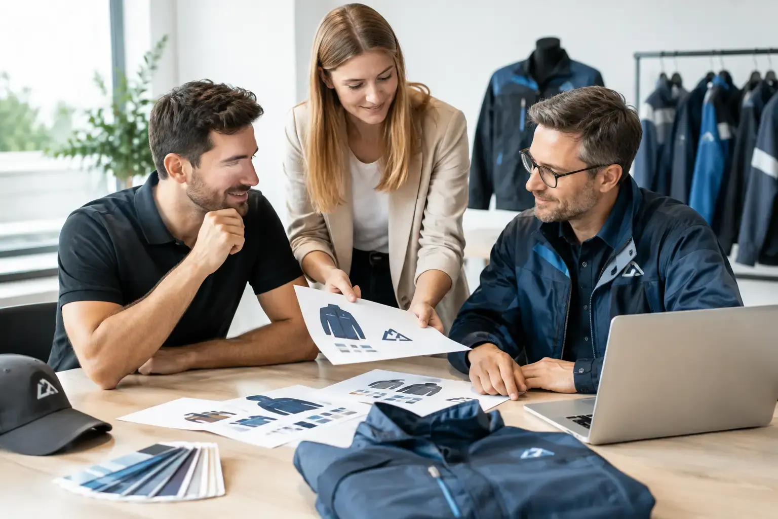 Arbeitskleidung mit Firmenlogo bestellen