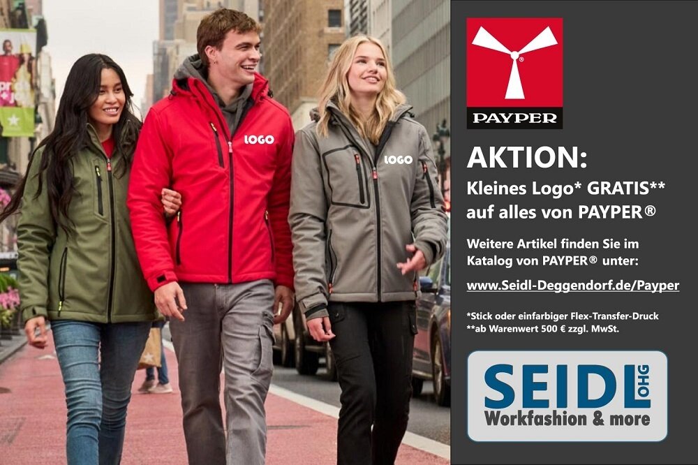 AKTION: Kleines Logo GRATIS auf alles von PAYPER - Beispiel 2