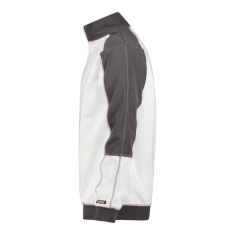 Dassy BASIEL Sweatshirt mit Reißverschluss-Kragen, zweifarbig