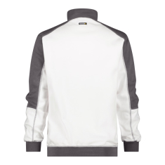 Dassy BASIEL Sweatshirt mit Reißverschluss-Kragen, zweifarbig