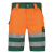 Dassy VENNA Warnschutz-Shorts warnorange/grün 64