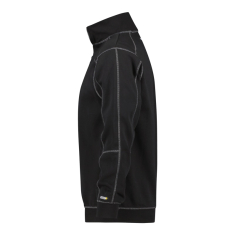 Dassy FELIX Sweatshirt mit Reißverschluss-Kragen, einfarbig