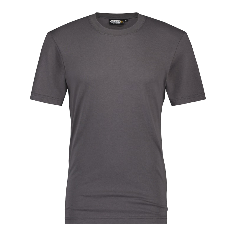 Dassy OSCAR T-Shirt, einfarbig zementgrau XS