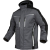 Leibwächter FLEX LINE Winter-Softshelljacke schwarz/grau L