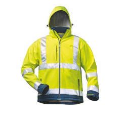 elysee Warnschutz Soft-Shell-Jacke mit Kapuze