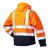 elysee Warnschutz Soft-Shell-Jacke mit Kapuze