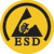Sicherheitsstiefel REEBOK BB4500 Safety, S3 SRC ESD, schwarz/rot