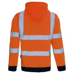 Warnschutz-Sweatjacke mit Kapuze Vizwell VW14B