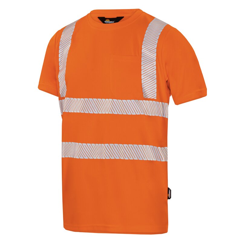 Warnschutz T-Shirt Vizwell Coolpass UV 50+