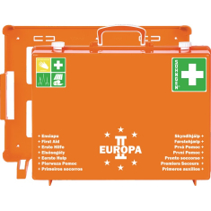 Erste Hilfe Koffer EUROPA II B400xH300xT150 ca.mm orange...