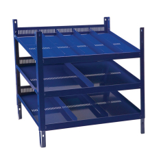 Regalelement LOGS 20 H520xB540xT390mm blau RAL 5022...