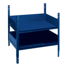 Regalelement LOGS 40 H520xB540xT390mm blau RAL 5022...