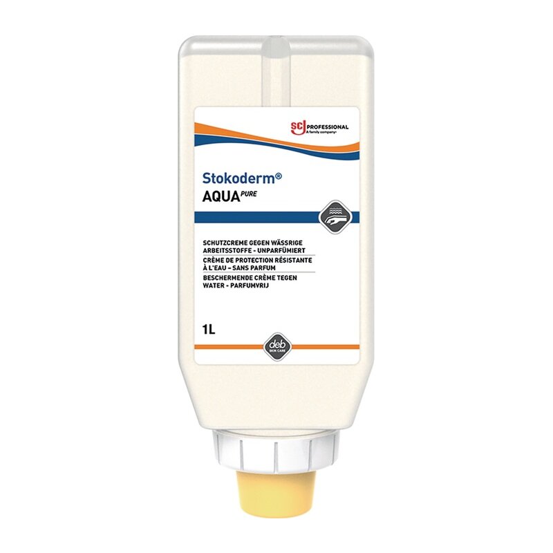 Hautschutzcreme Stokoderm® Aqua PURE 1l silikon-/parfümfrei