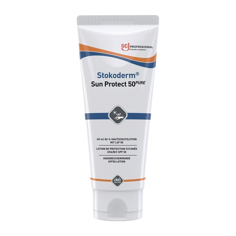 UV-Hautschutzcreme Stokoderm® Sun Protect 50 PURE 100ml unparfümiert Tube
