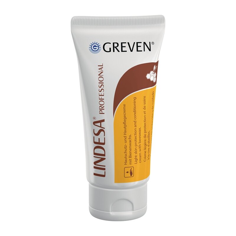 Hautschutz-/pflegecreme LINDESA® PROFESSIONAL 50ml zieht schnell ein,silikonfrei