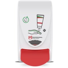 Spender Hauptpflege H233xB115xT130ca.mm 1l weiß/rot...