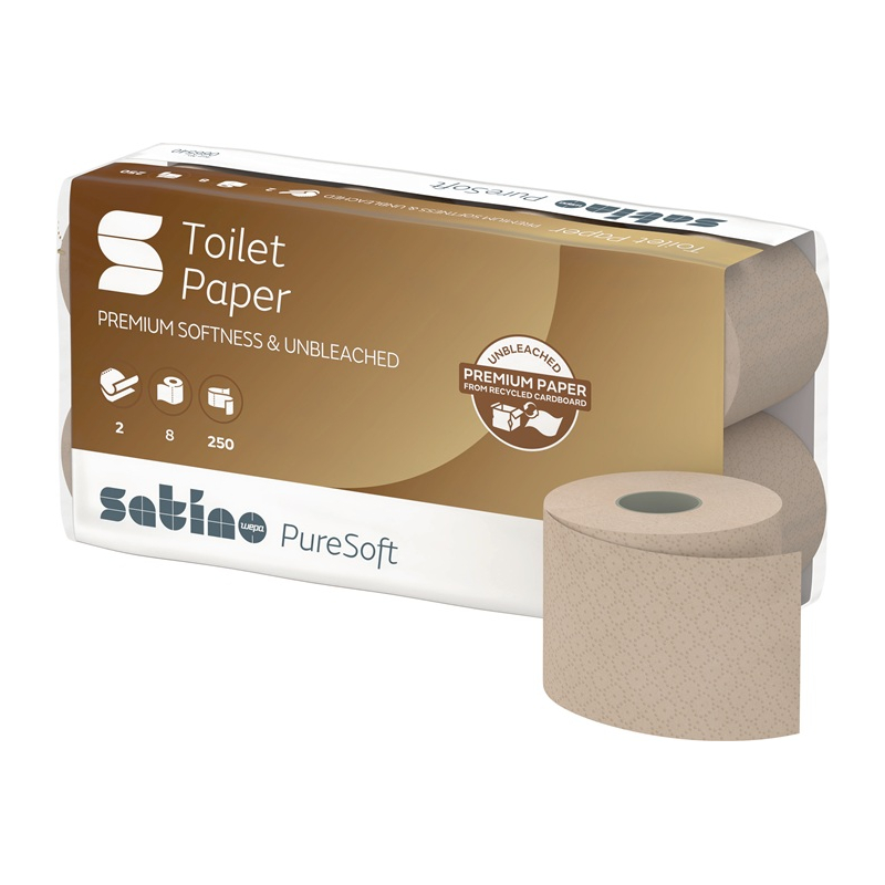 Toilettenpapier Satino PureSoft 2-lagig SATINO