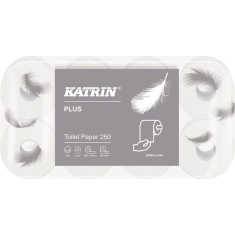 Toilettenpapier Katrin 250 Long 3-lagig 48 RL a 250...