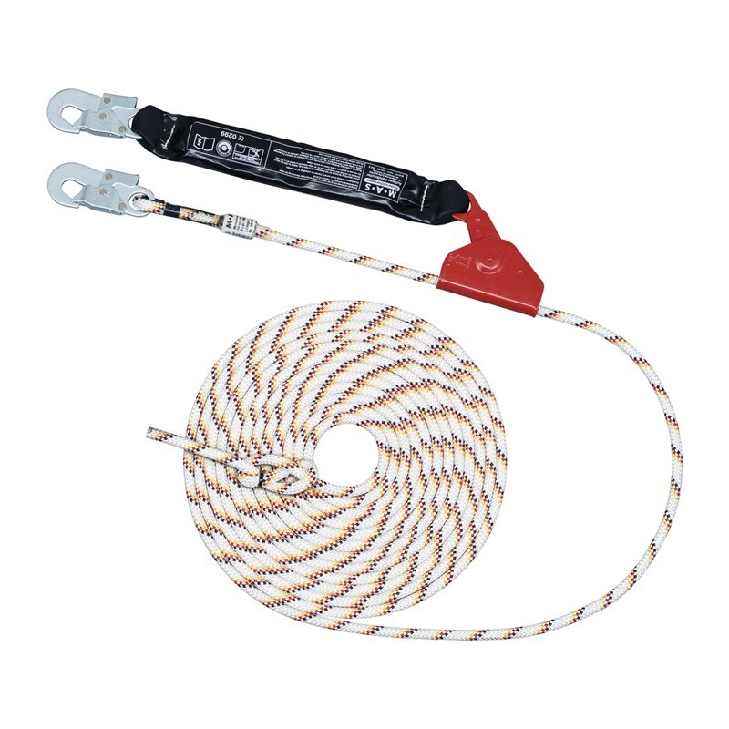 Mitlaufendes Auffanggerät MAS SK 12 EN353-2 L.15m Seil-D.12mm MAS
