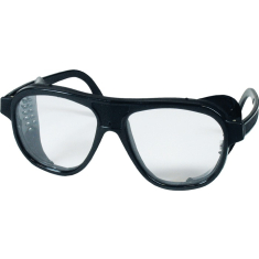 Schutzbrille EN 166 Bügel schwarz,Scheibe klar...