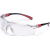 Schutzbrille 506 UP EN 166,EN 170 Bügel schwarz/rot PC UNIVET