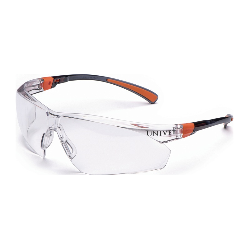 Schutzbrille 506 UP EN 166,EN 170 Bügel schwarz/orange PC UNIVET