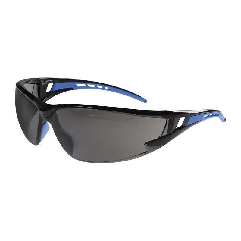 Schutzbrille Falcon 2 EN 166 Bügel blau,Scheibe getönt PC