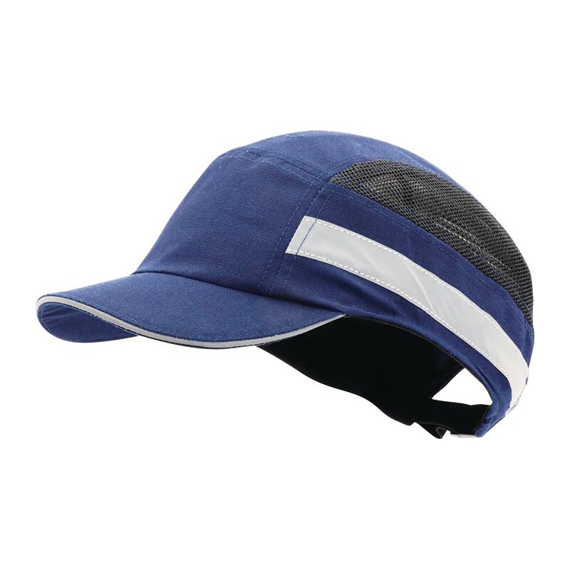 Anstoßkappe PLUS Base-Cap 52-65cm blau Schirmlänge 5cm EN 812:2012 PRO FIT