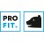 Anstoßkappe PLUS Base-Cap 52-65cm blau Schirmlänge 5cm EN 812:2012 PRO FIT