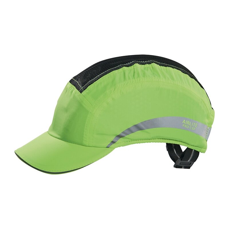 Anstoßkappe X! 9500 54-64cm neongelb Schirmlänge 5cm EN 812:2012 PRO FIT