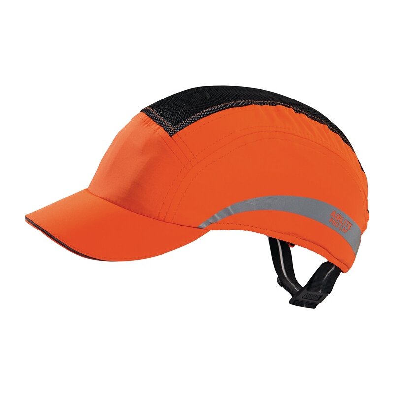 Anstoßkappe X! 9500 54-64cm neonorange Schirmlänge 5cm EN 812:2012 PRO FIT