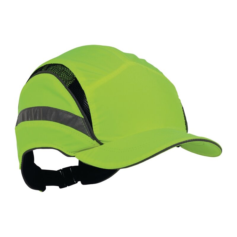 Anstoßkappe First Base 3 Classic Hi-Vis 52-65cm signalgelb wasserfest