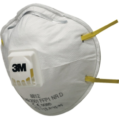 Atemschutzmaske 8812 FFP1/V NR D m.Ausatemventil 3M