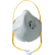 Atemschutzmaske Smart Pocket® 257501 FFP3/V NR D m.Ausatemventil,faltbar MOLDEX