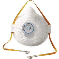 Atemschutzmaske AIR 325501 FFP3 NR D m.Ausatemventil faltbar S/M MOLDEX