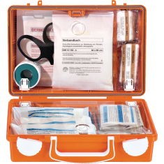 Erste Hilfe Koffer kl.QUICK-CD B260xH170xT110ca.mm orange...