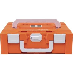 Erste Hilfe Koffer metaBOX 145M B226xH346xT145ca.mm orange SÖHNGEN