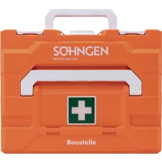 Erste Hilfe Koffer metaBOX 145M B226xH346xT145ca.mm orange SÖHNGEN