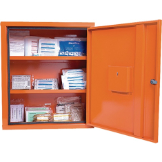 Verbandschrank EUROSAFE B490xH560xT200ca.mm orange...