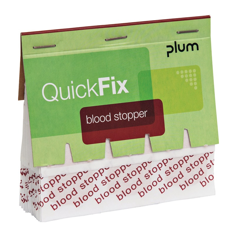Pflasterstrips QuickFix Blood Stopper 45 St./Refill PLUM