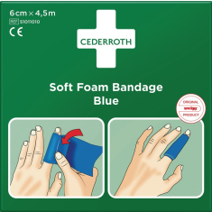 Soft Foam Bandage selbsthaftend elastisch,blau...