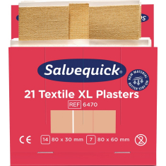 Pflasterstrips Salvequick Textilpflaster...