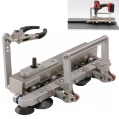 Dachfalzmaschine / Doppelfalzschließer DOUBLE FALZ SEAMER mit Kabelfernbedienung und 2-in-1 Hand Seamer