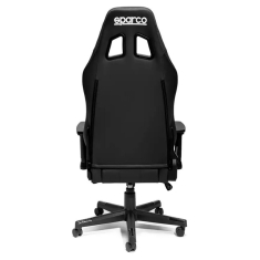 Sparco Bürostuhl Couch, Farbe: schwarz/silber
