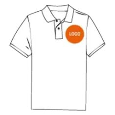 Logo-/Motiv-Stick, klein, auf die linke Brust vom...