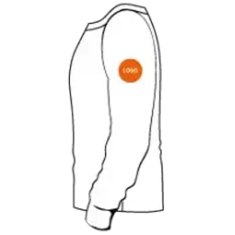 Logo-/Motiv-Druck, klein, auf den linken Ärmel vom...